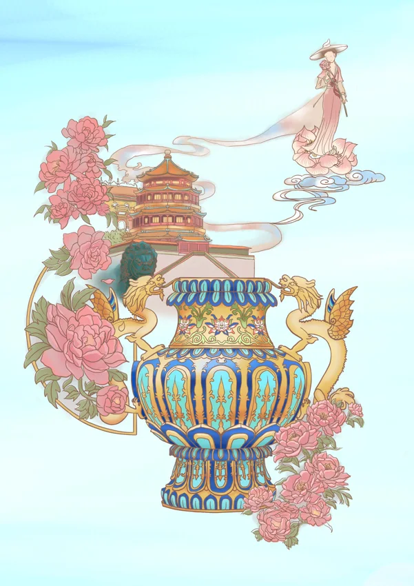 传统器物与装饰纹样绘画